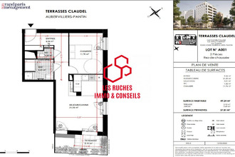  appartement aubervilliers 93300