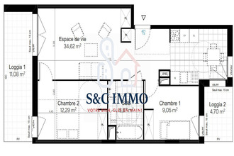  appartement aubervilliers 93300