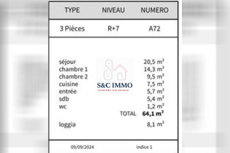  appartement aubervilliers 93300