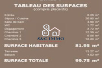  appartement aubervilliers 93300