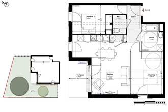  appartement audenge 33980