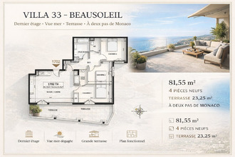  appartement beausoleil 06240