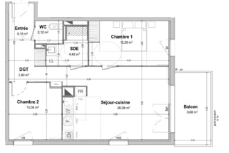  appartement begles 33130