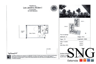  appartement beziers 34500