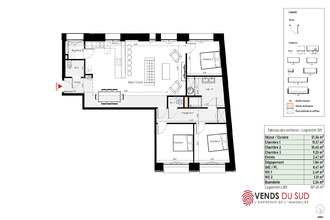  appartement beziers 34500