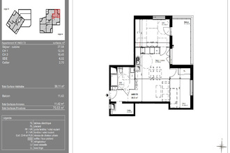  appartement blagnac 31700