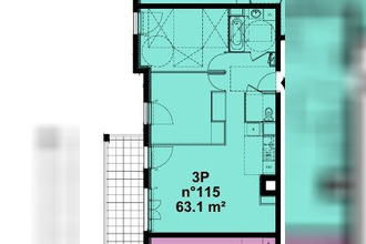  appartement bondoufle 91070