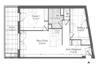  appartement bordeaux 33000