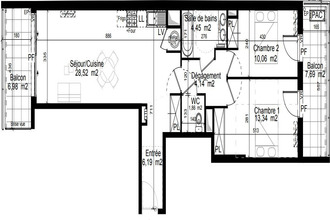  appartement bordeaux 33000