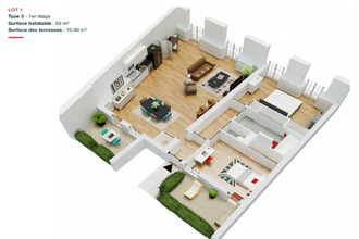  appartement bordeaux 33000