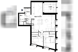  appartement bordeaux 33800