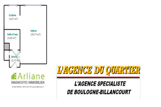  appartement boulogne-billancourt 92100