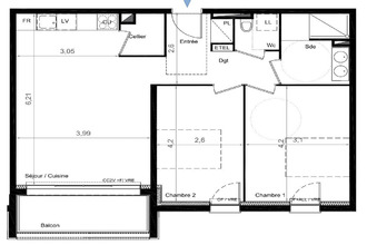  appartement bruges 33520