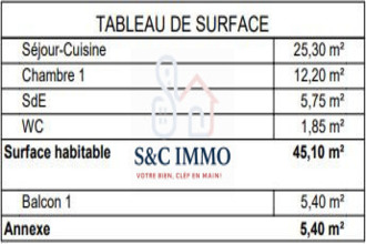  appartement brunoy 91800