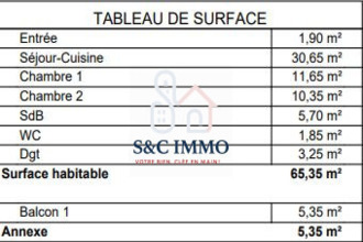  appartement brunoy 91800