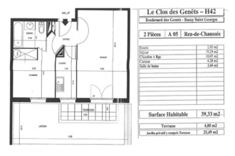  appartement bussy-st-georges 77600