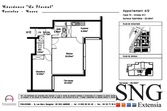  appartement canteleu 76380