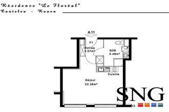  appartement canteleu 76380