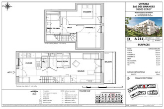  appartement cergy 95000