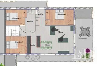  appartement challes-les-eaux 73190