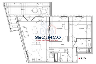  appartement challes-les-eaux 73190