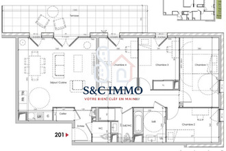  appartement challes-les-eaux 73190