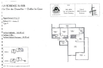  appartement challes-les-eaux 73190