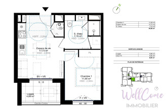  appartement challes-les-eaux 73190