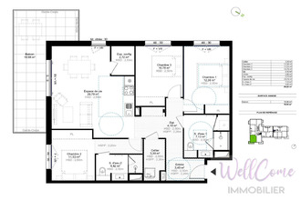  appartement challes-les-eaux 73190