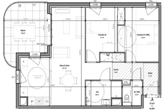  appartement chamalieres 63400