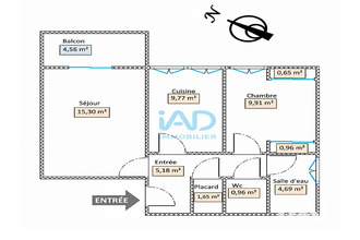  appartement chamalieres 63400