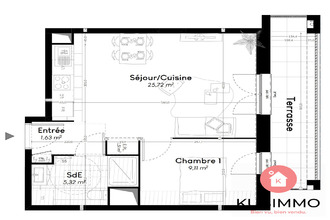  appartement chanteloup-en-brie 77600