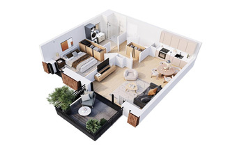  appartement chereng 59152