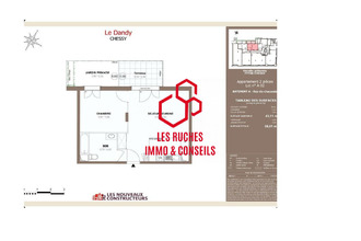  appartement chessy 77700