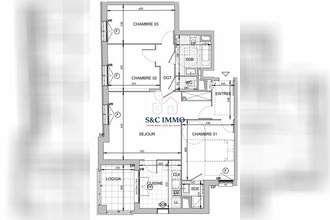  appartement chessy 77700