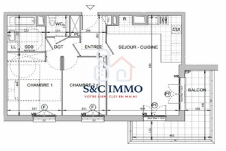  appartement chessy 77700