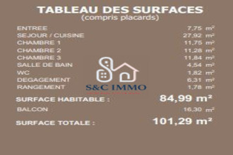  appartement chessy 77700