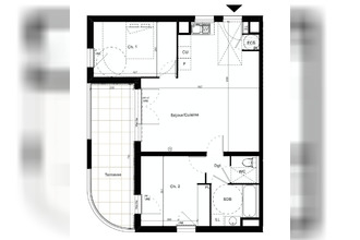  appartement clapiers 34830