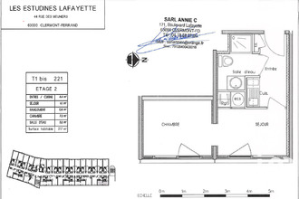  appartement clermt-ferrand 63000