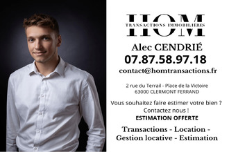  appartement clermt-ferrand 63000