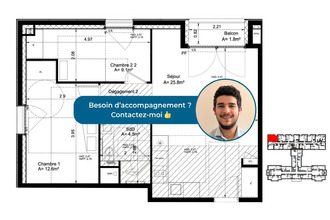  appartement clermt-ferrand 63000