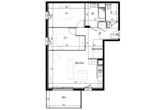  appartement clermt-ferrand 63000