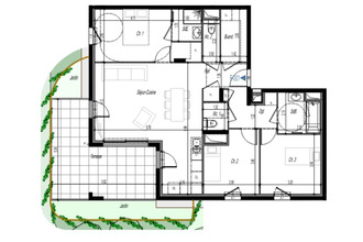  appartement clermt-ferrand 63000