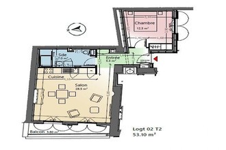  appartement clermt-ferrand 63000