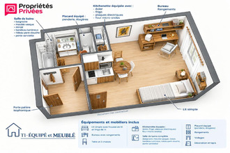  appartement clermt-ferrand 63000