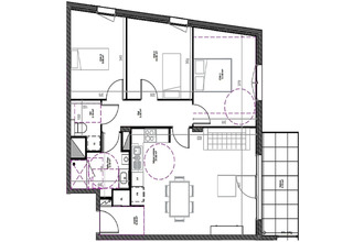 appartement clermt-ferrand 63100