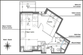  appartement clermt-ferrand 63100