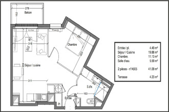  appartement clermt-ferrand 63100