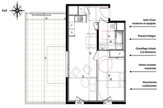  appartement clermt-ferrand 63100