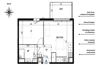  appartement clermt-ferrand 63100